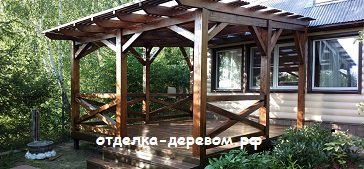 деревянная терраса