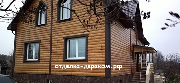 отделка блок хаусом