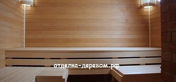 отделка парной 