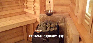 отделка сауны