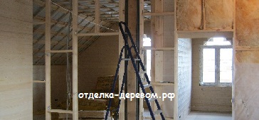 отделка каркасного дома