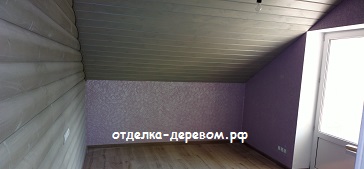 внутренняя отделка дома деревом