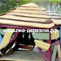 Отделка доской